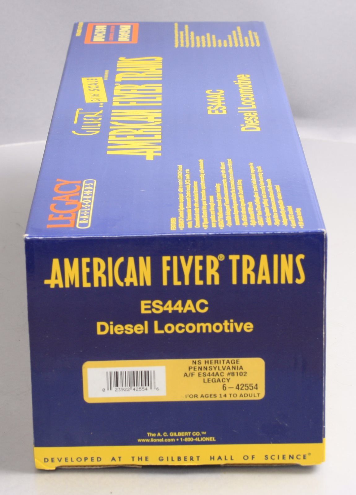 American Flyer 6-42554 S PRR NS Heritage Legacy ES44AC Diesel Locomotive #8102