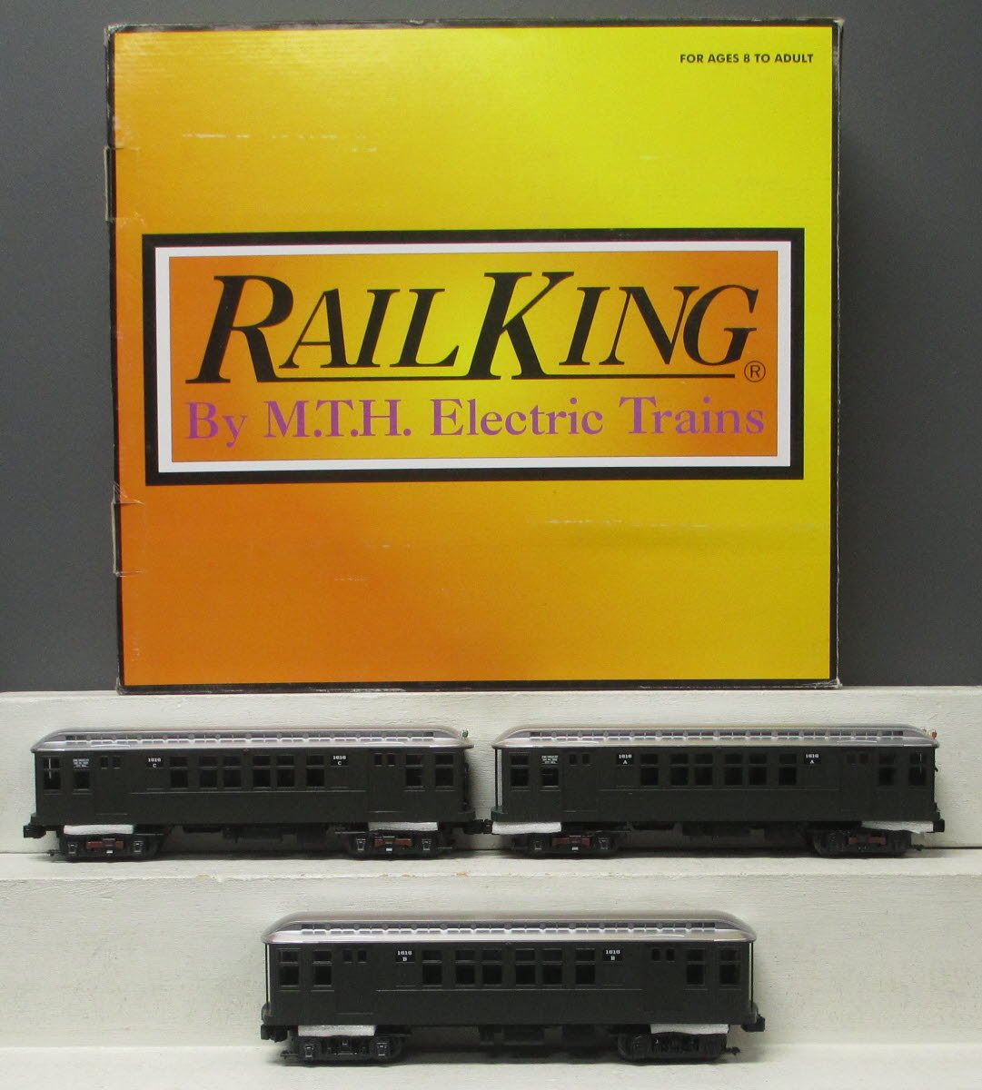 MTH 30-2759-3 O New York Transit Q Type Subway Non-Powered Add-on Set (Set of 3)
