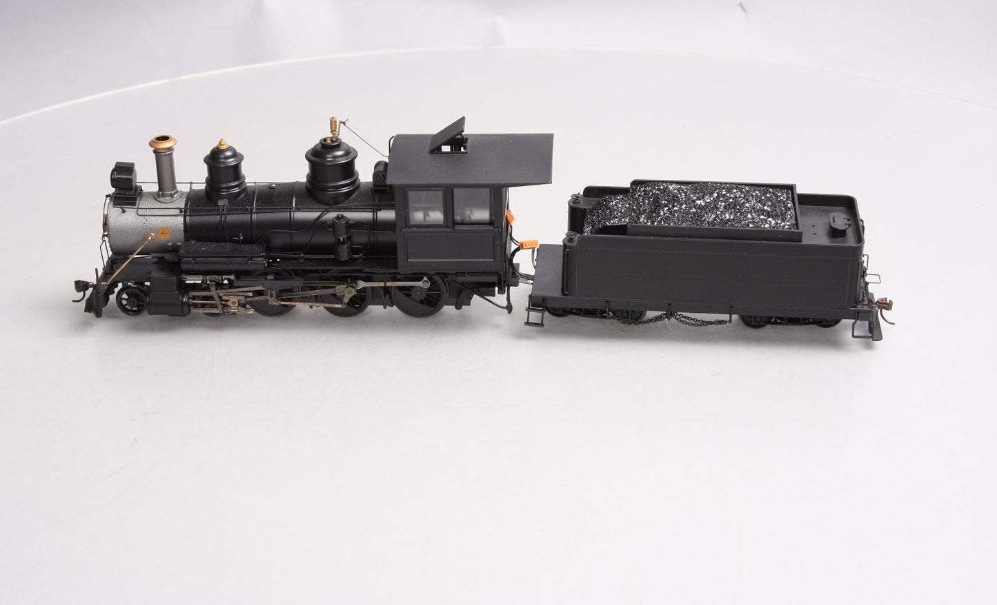 Bachmann 28697 On30 Painted & Unlettered Baldwin 4-6-0 Wood Cab w/DCC (Black)