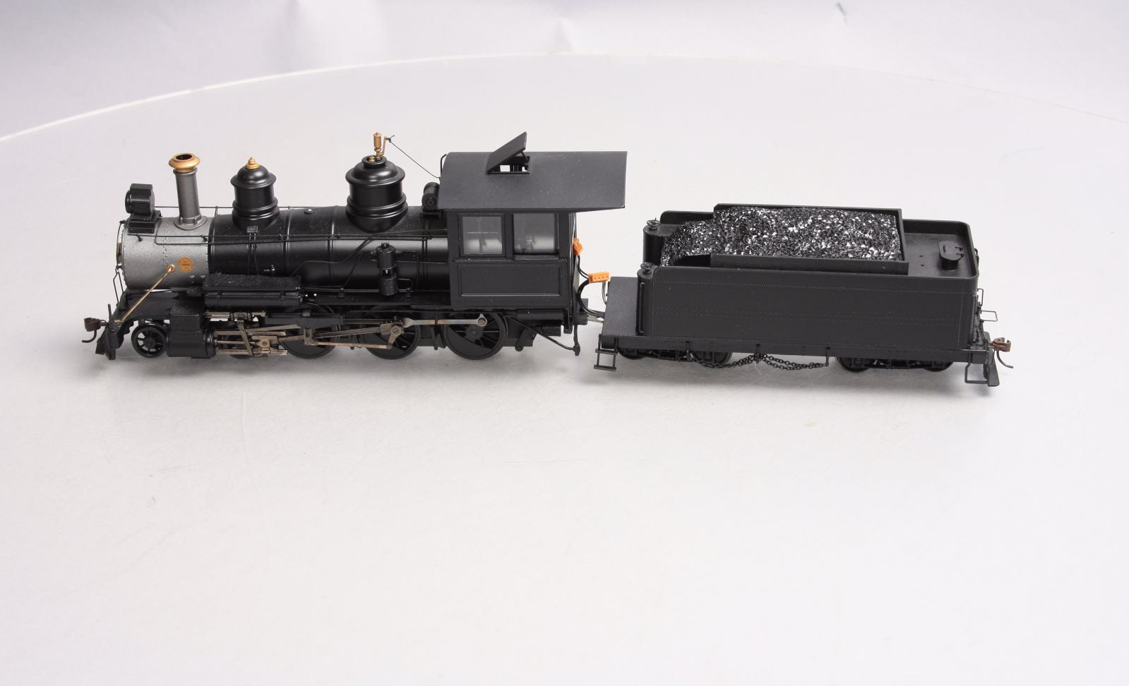 Bachmann 28697 On30 Painted & Unlettered Baldwin 4-6-0 Wood Cab w/DCC (Black)