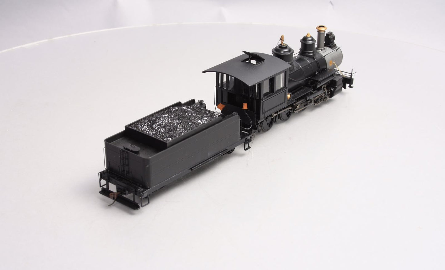 Bachmann 28697 On30 Painted & Unlettered Baldwin 4-6-0 Wood Cab w/DCC (Black)