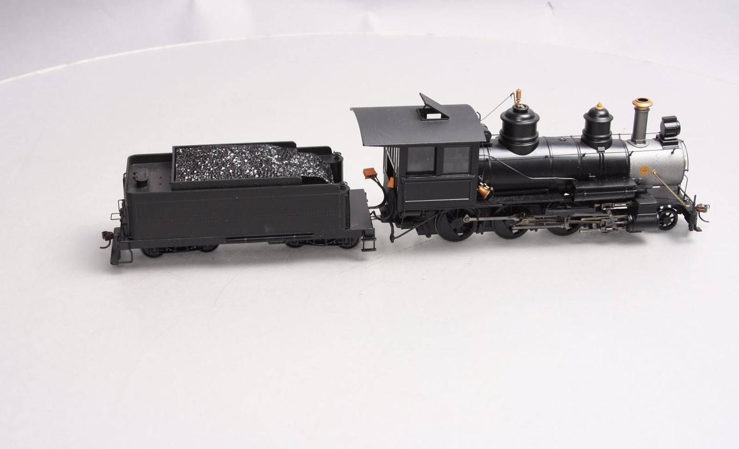 Bachmann 28697 On30 Painted & Unlettered Baldwin 4-6-0 Wood Cab w/DCC (Black)