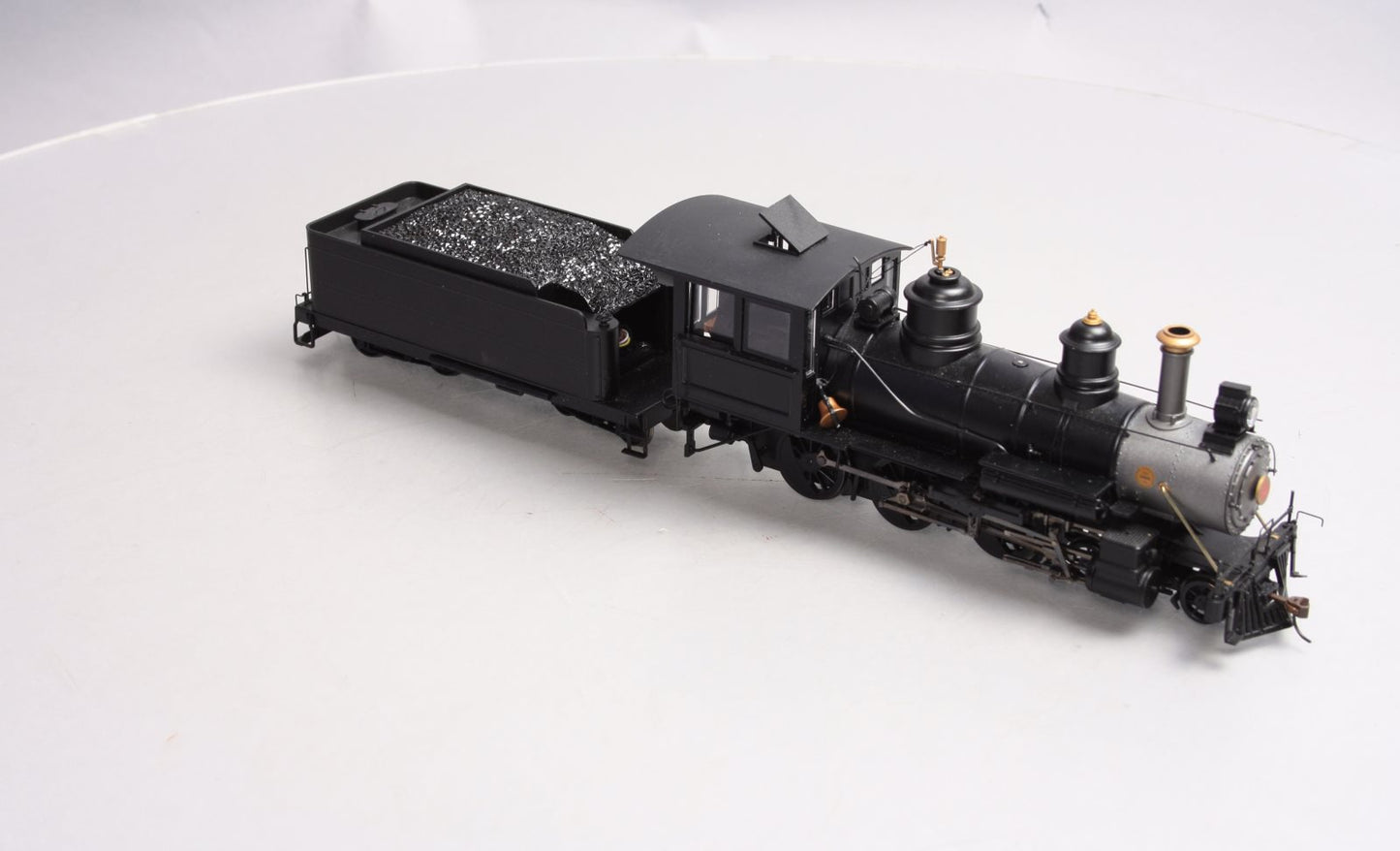 Bachmann 28697 On30 Painted & Unlettered Baldwin 4-6-0 Wood Cab w/DCC (Black)