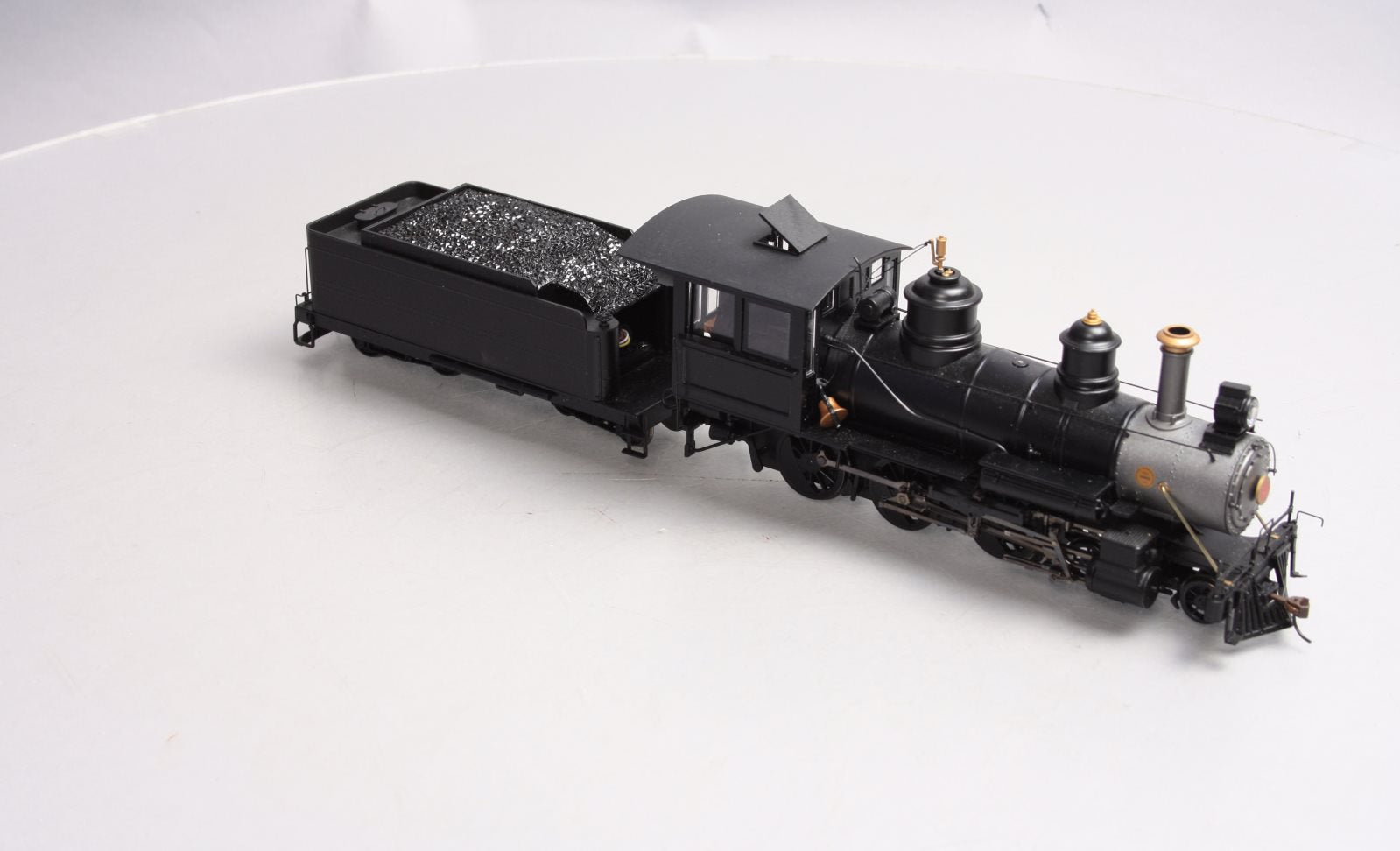 Bachmann 28697 On30 Painted & Unlettered Baldwin 4-6-0 Wood Cab w/DCC (Black)