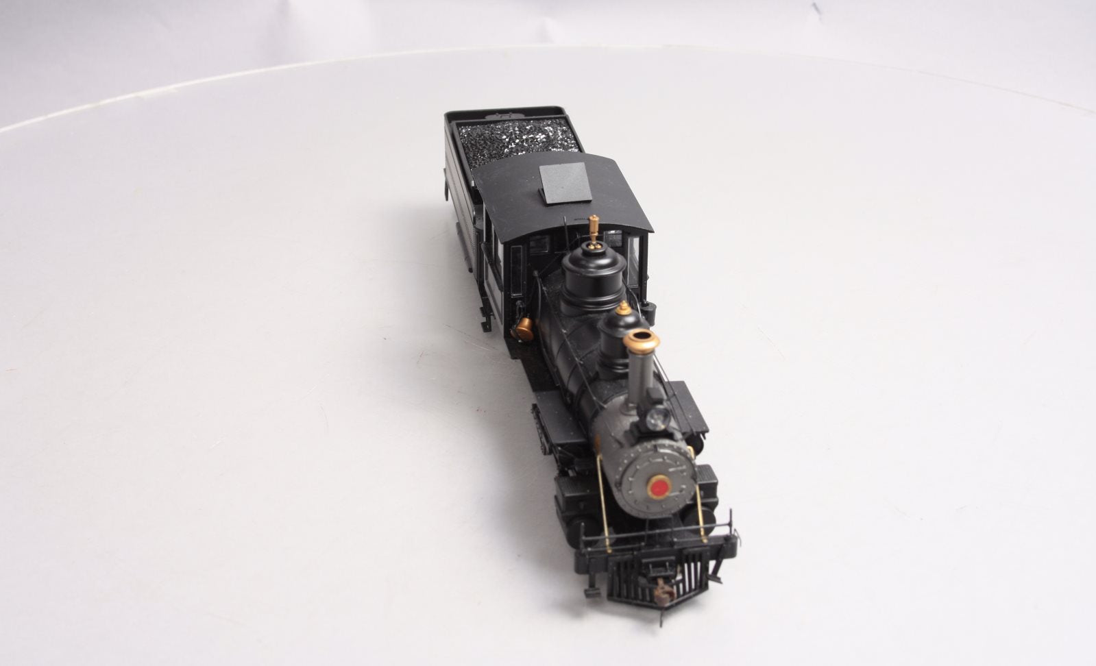 Bachmann 28697 On30 Painted & Unlettered Baldwin 4-6-0 Wood Cab w/DCC (Black)