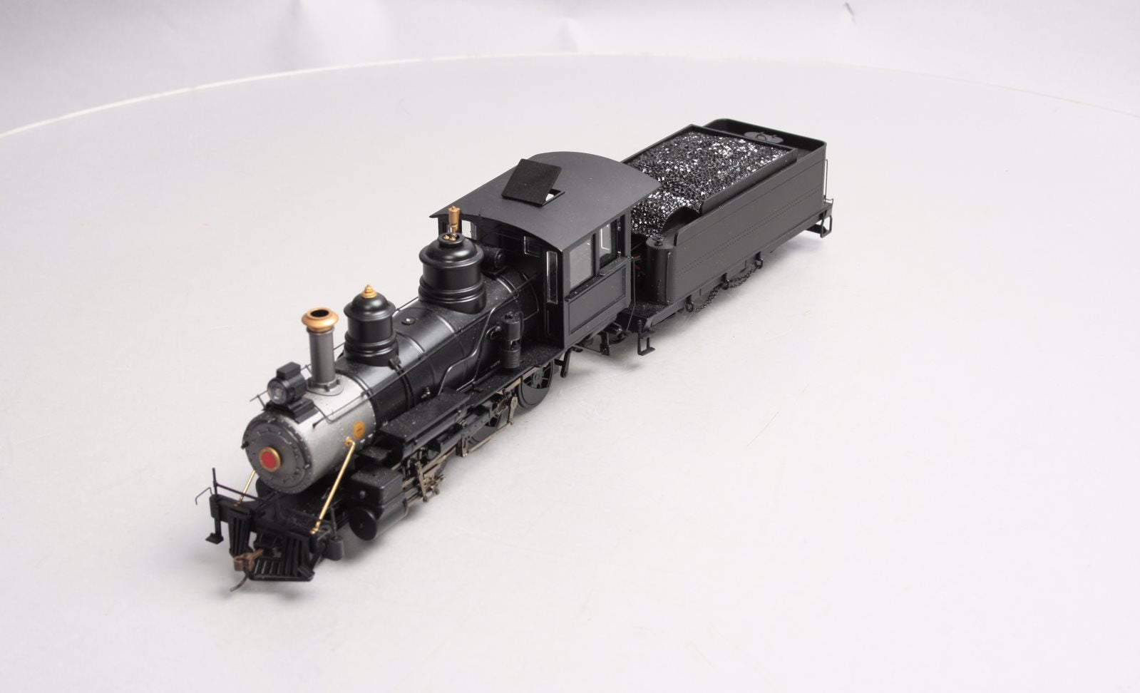 Bachmann 28697 On30 Painted & Unlettered Baldwin 4-6-0 Wood Cab w/DCC (Black)
