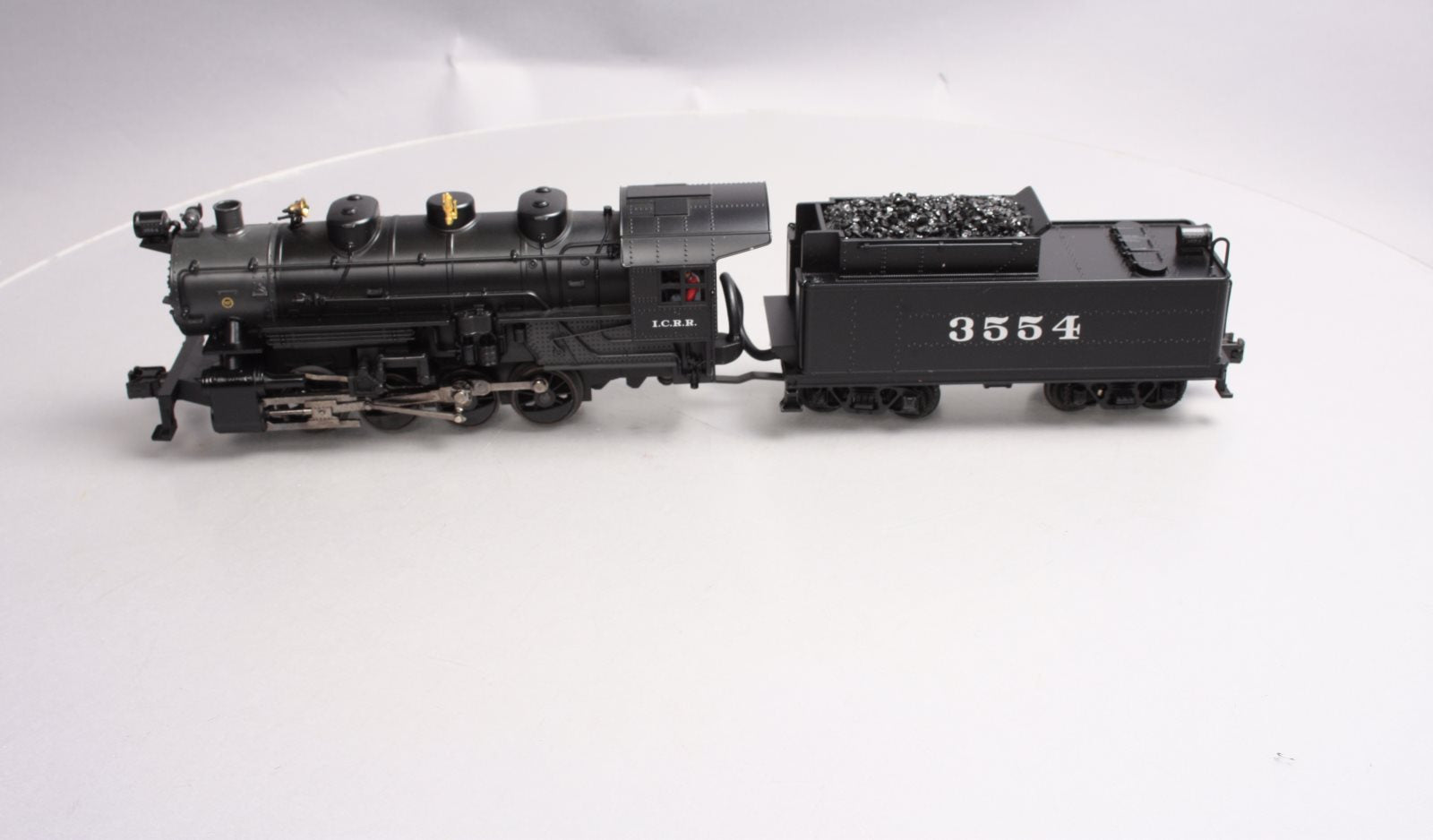 MTH 30-1466-1 Illinois Central 0-8-0 Steam Engine w/PS2 #3554