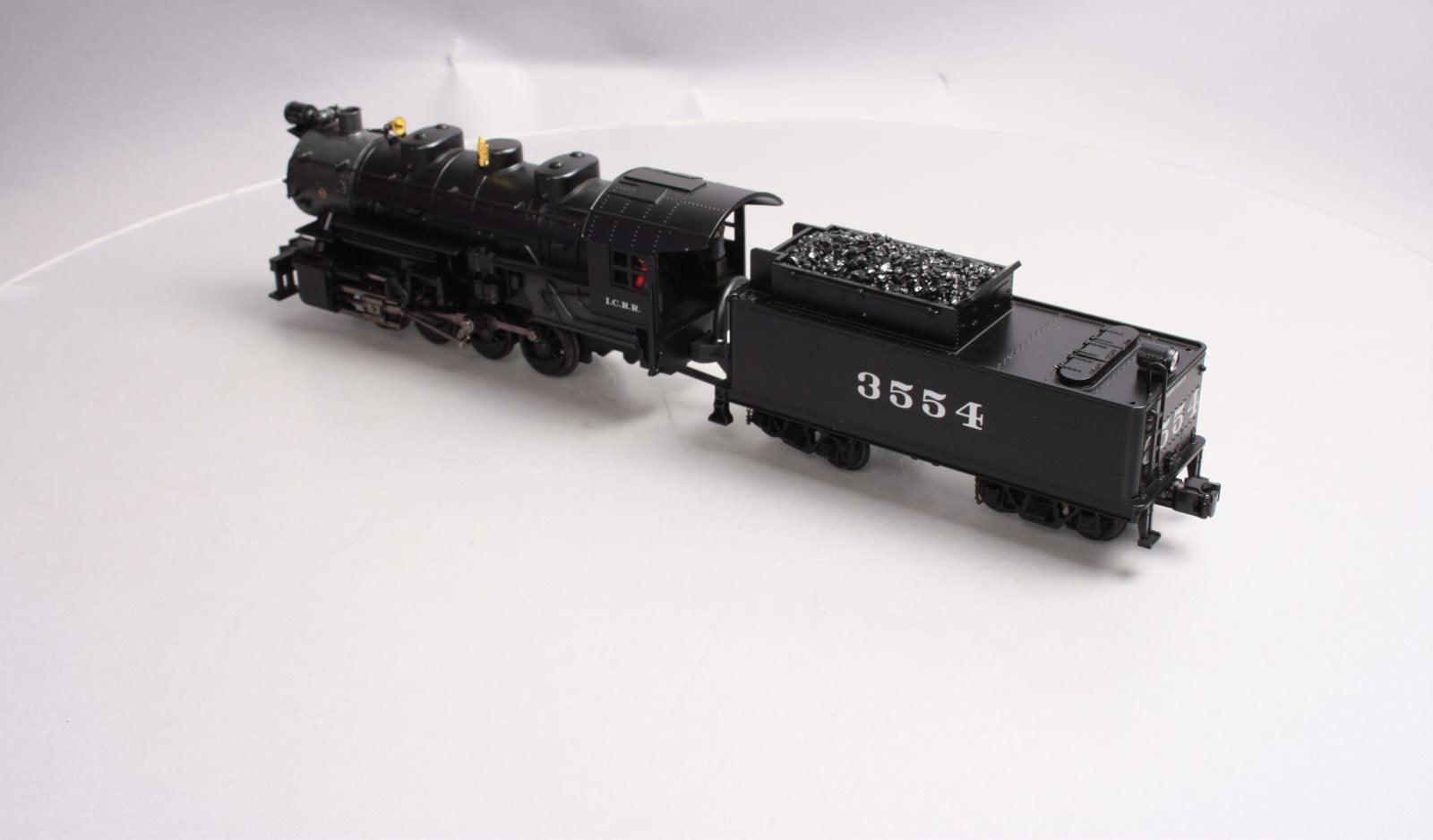 MTH 30-1466-1 Illinois Central 0-8-0 Steam Engine w/PS2 #3554