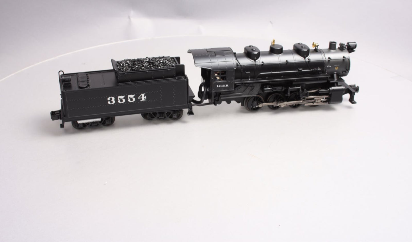 MTH 30-1466-1 Illinois Central 0-8-0 Steam Engine w/PS2 #3554