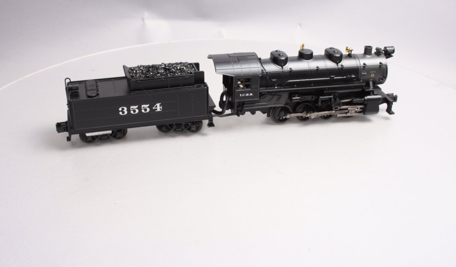 MTH 30-1466-1 Illinois Central 0-8-0 Steam Engine w/PS2 #3554