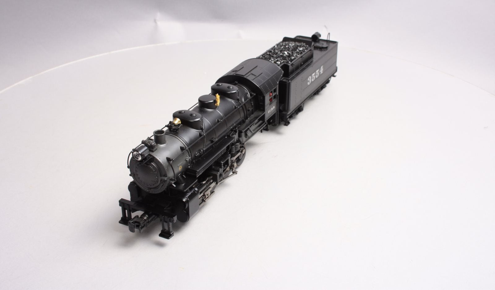 MTH 30-1466-1 Illinois Central 0-8-0 Steam Engine w/PS2 #3554