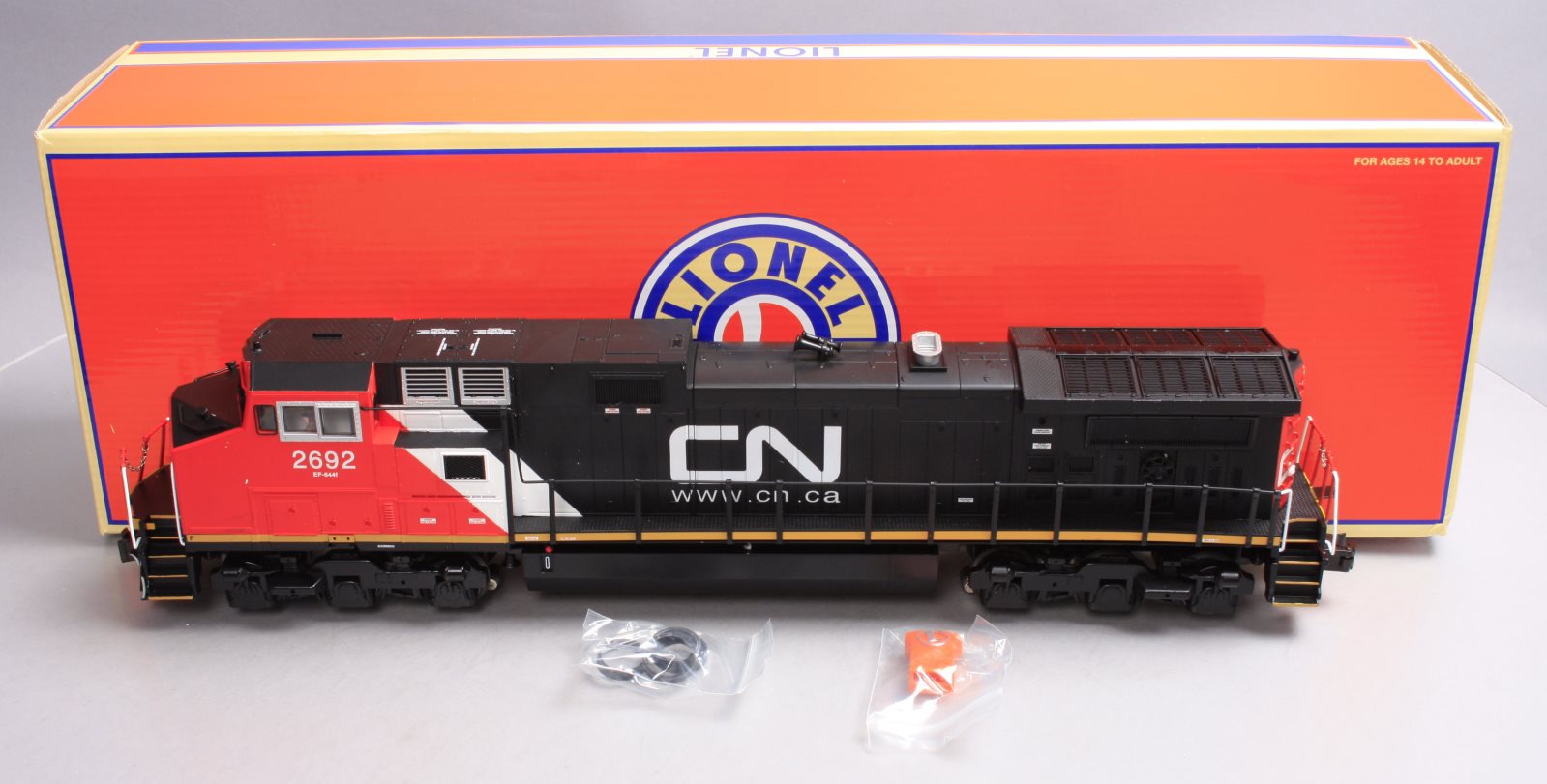 Lionel 6-28367 O Canadian National C44-9W Diesel Locomotive #2692
