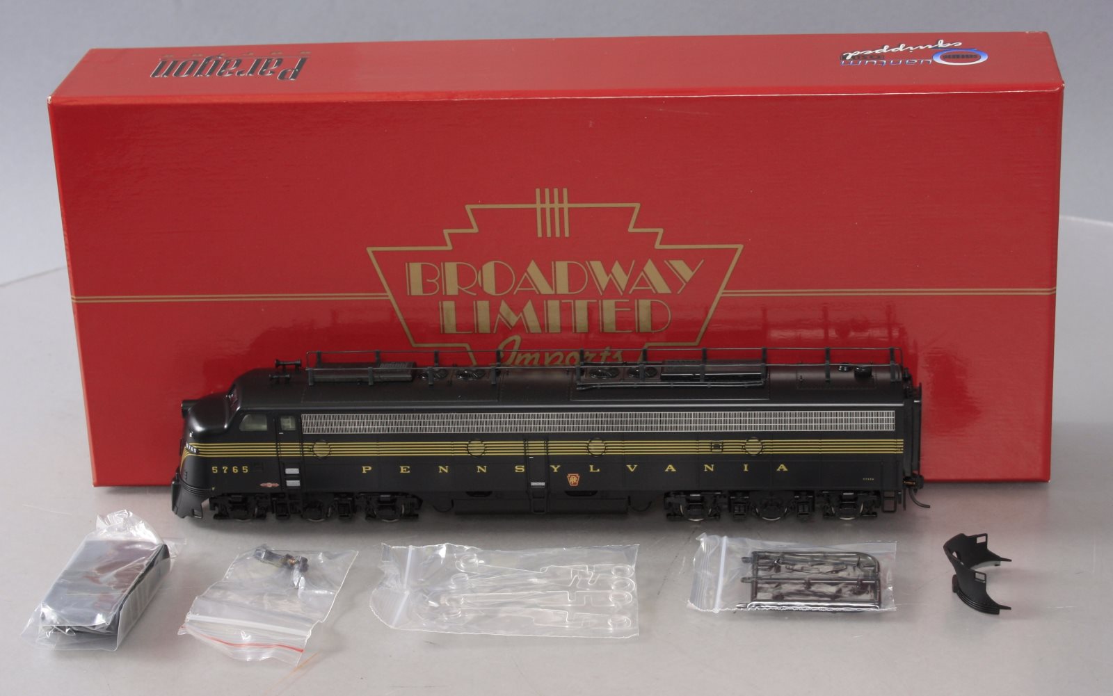 Broadway Limited 457 HO PRR EMD E8A Powered Diesel Locomotive #5765 w/DCC/Sound