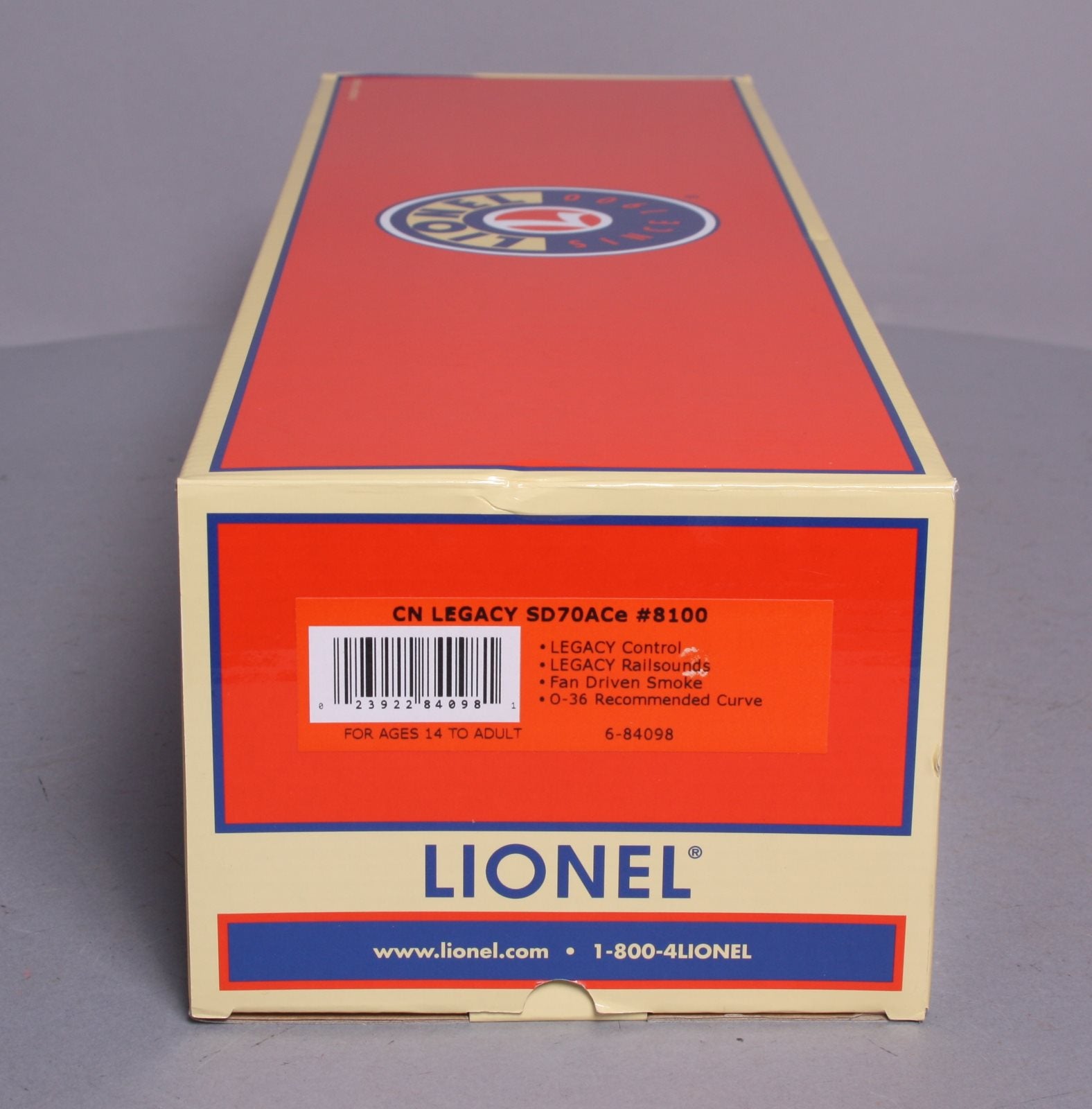 Lionel 6-84098 O Gauge Canadian National Legacy SD70ACE Diesel Locomotive #8100