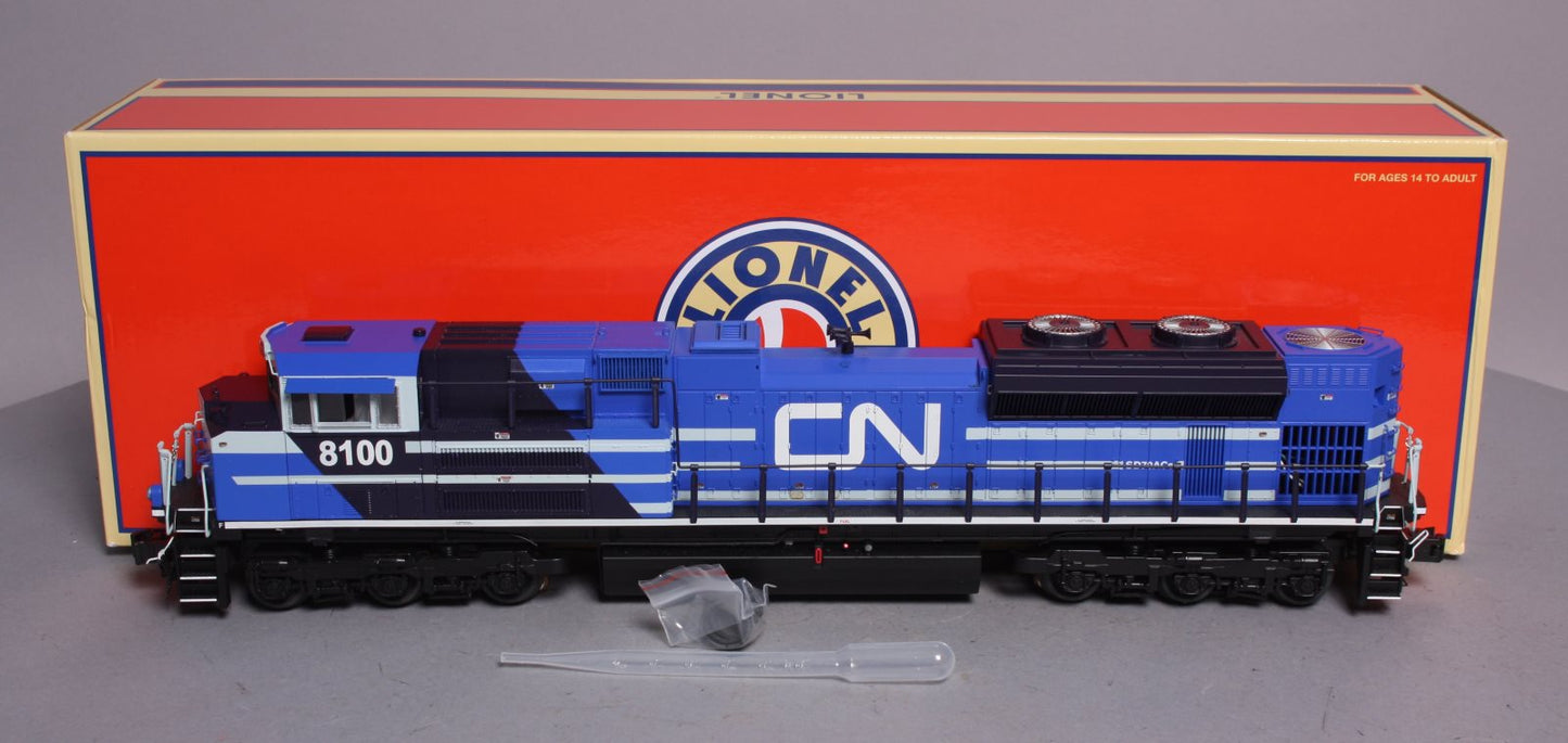 Lionel 6-84098 O Gauge Canadian National Legacy SD70ACE Diesel Locomotive #8100