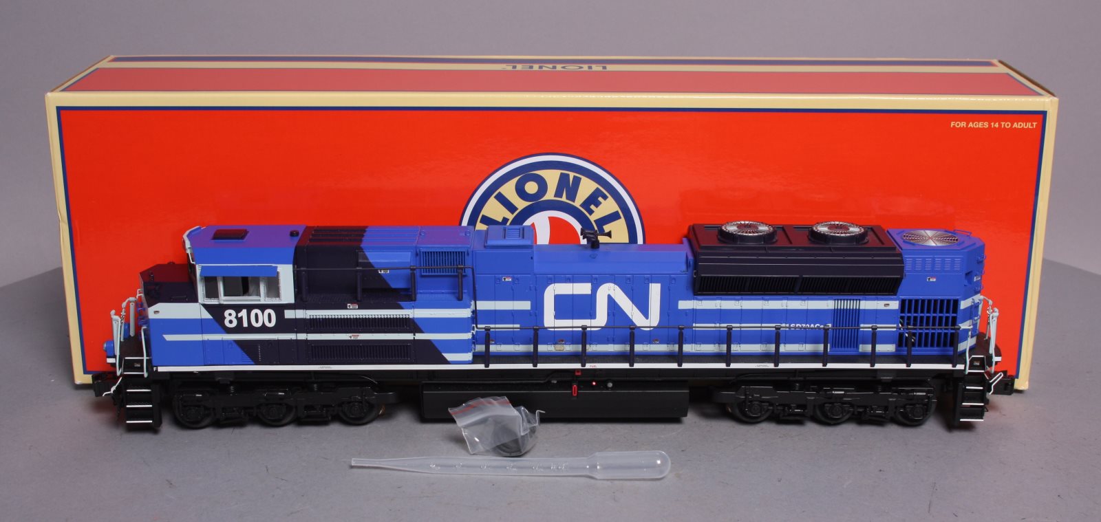 Lionel 6-84098 O Gauge Canadian National Legacy SD70ACE Diesel Locomotive #8100