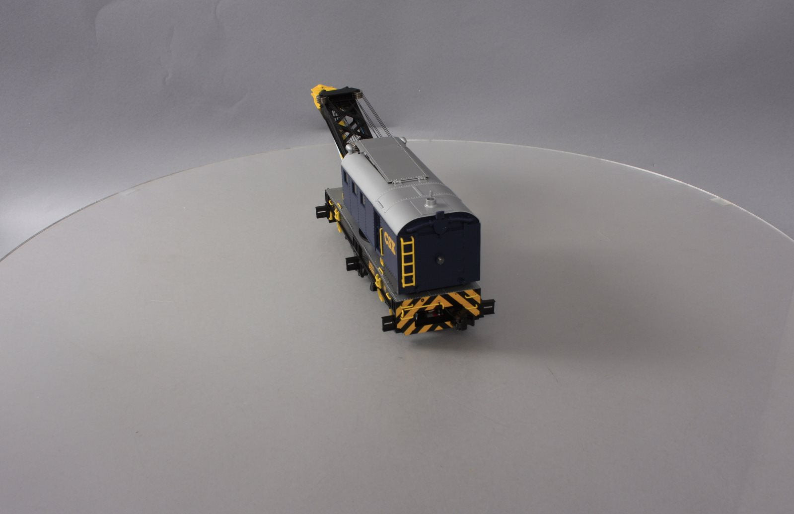 Lionel 6-81883 O Gauge CSX Command Control Crane with Legacy