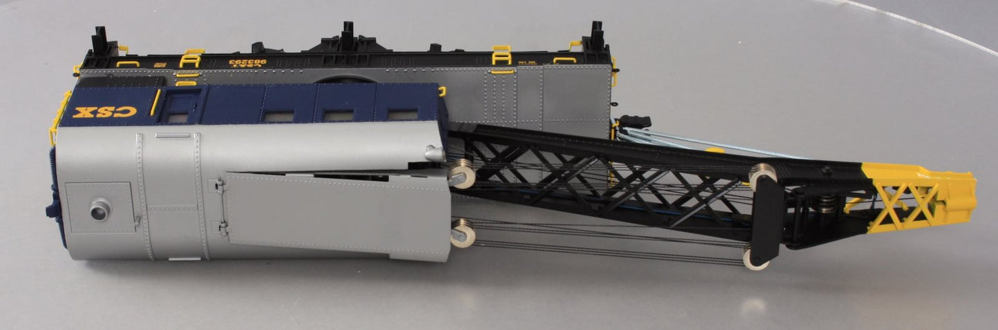 Lionel 6-81883 O Gauge CSX Command Control Crane with Legacy