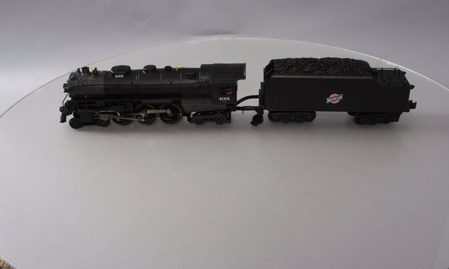 MTH 30-1536-1 Chicago North Western 4-6-4 Hudson Steam Engine w/PS2 #4001