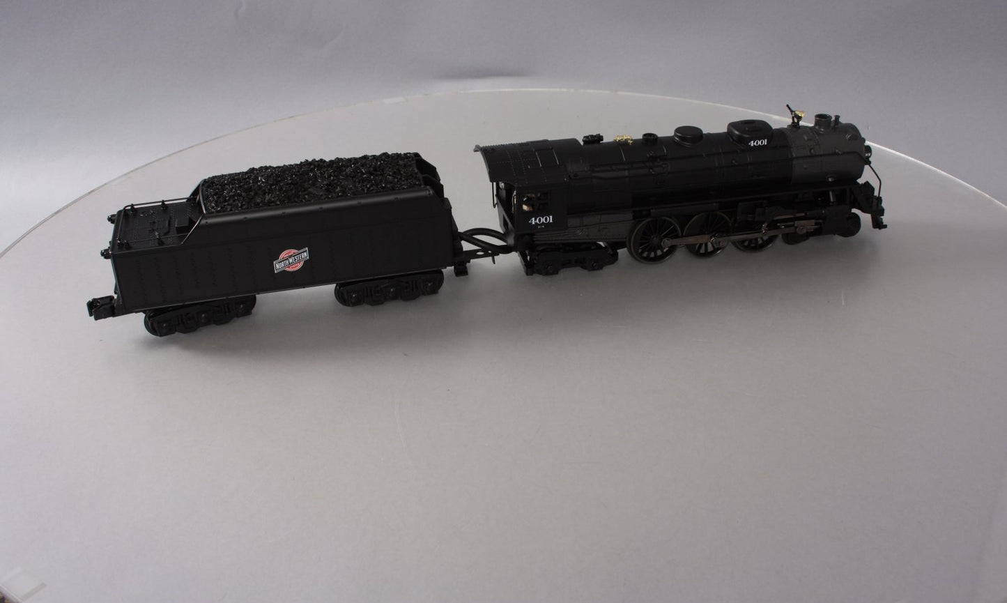 MTH 30-1536-1 Chicago North Western 4-6-4 Hudson Steam Engine w/PS2 #4001