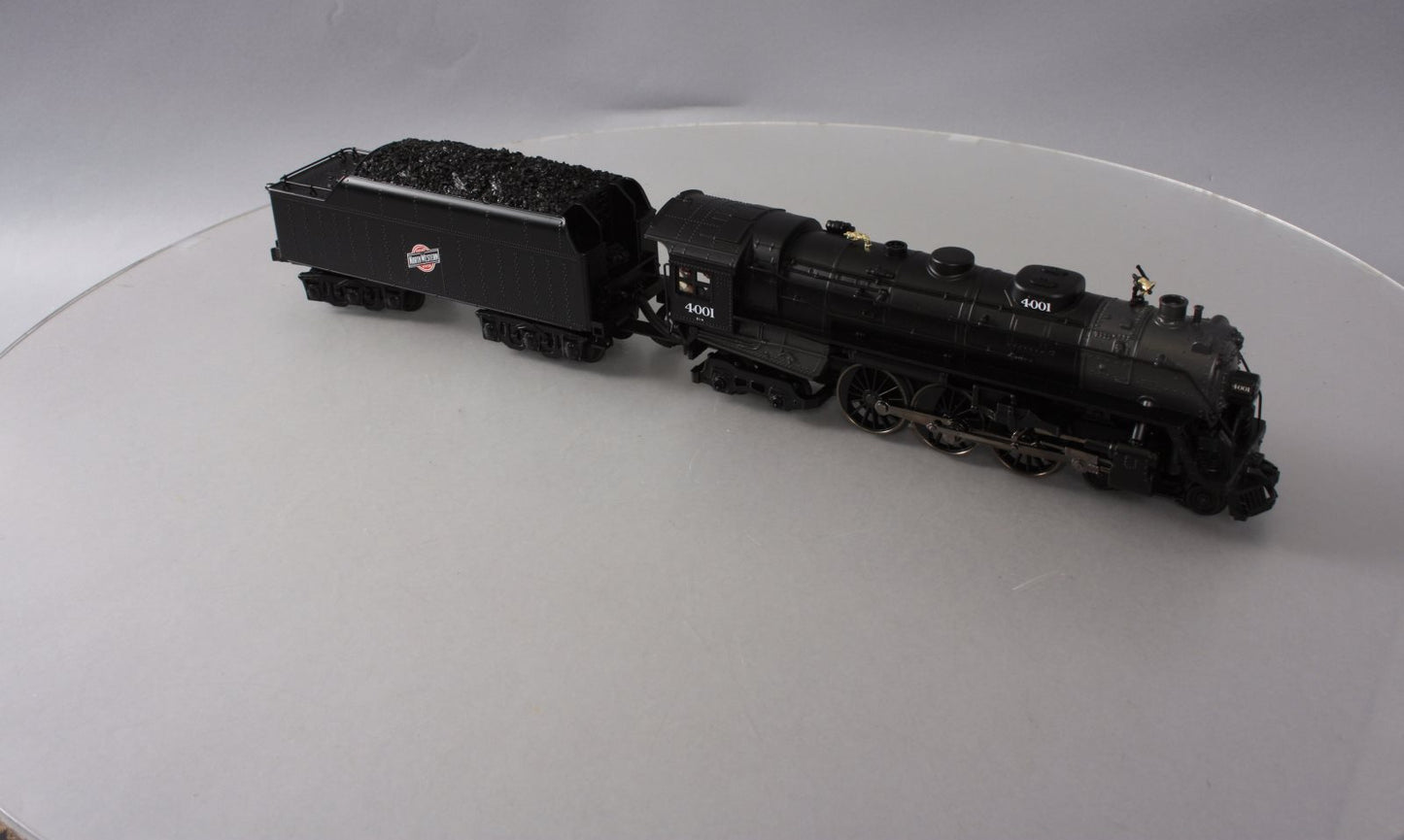 MTH 30-1536-1 Chicago North Western 4-6-4 Hudson Steam Engine w/PS2 #4001
