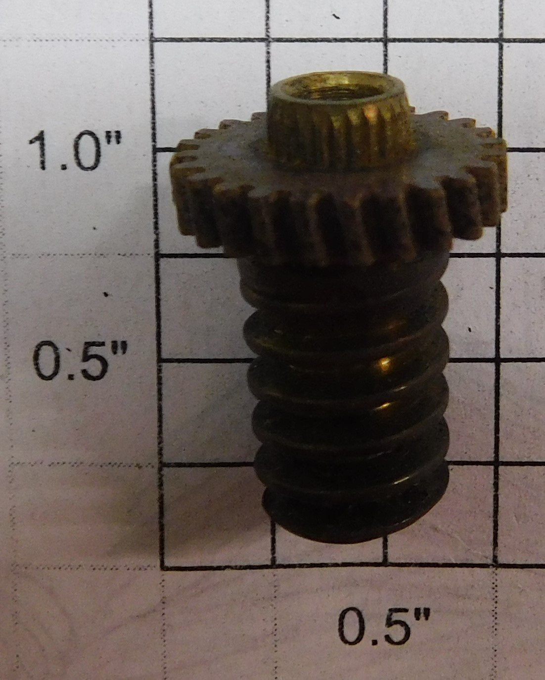 American Flyer X2173C High Speed Worm and Gear Assembly
