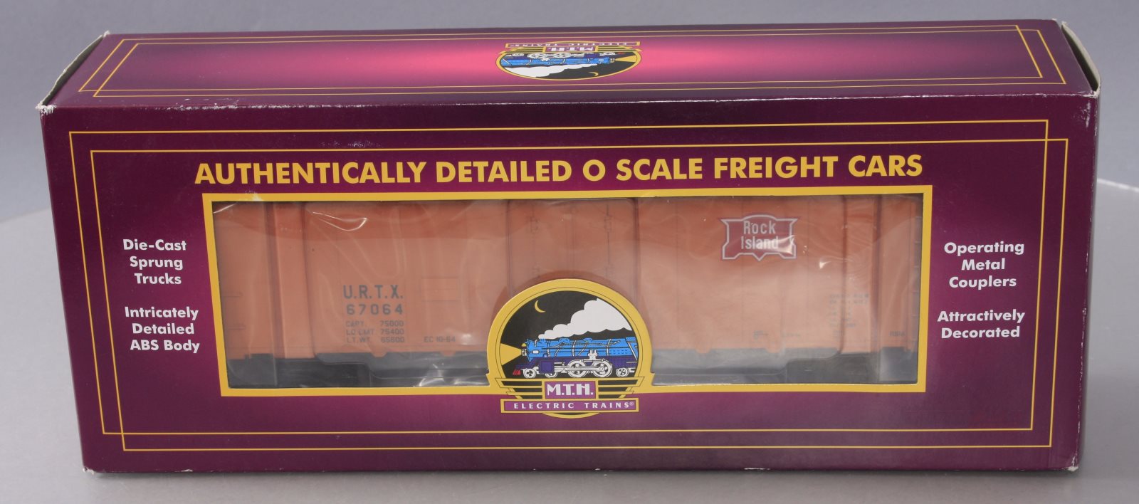 MTH 20-94228 Rock Island 40' Steel Sided Reefer Car