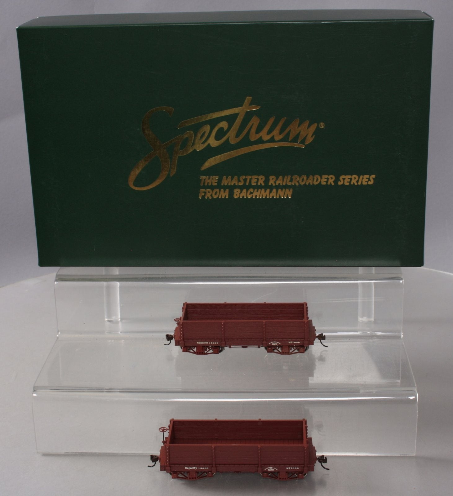 Bachmann Spectrum 26531 On30 Data Only 18' Wood Low-Side Gondola (Set of 2)