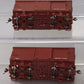Bachmann 26501 On30 Data Only Oxide Red 18' Wood Box Car (Set of 2)