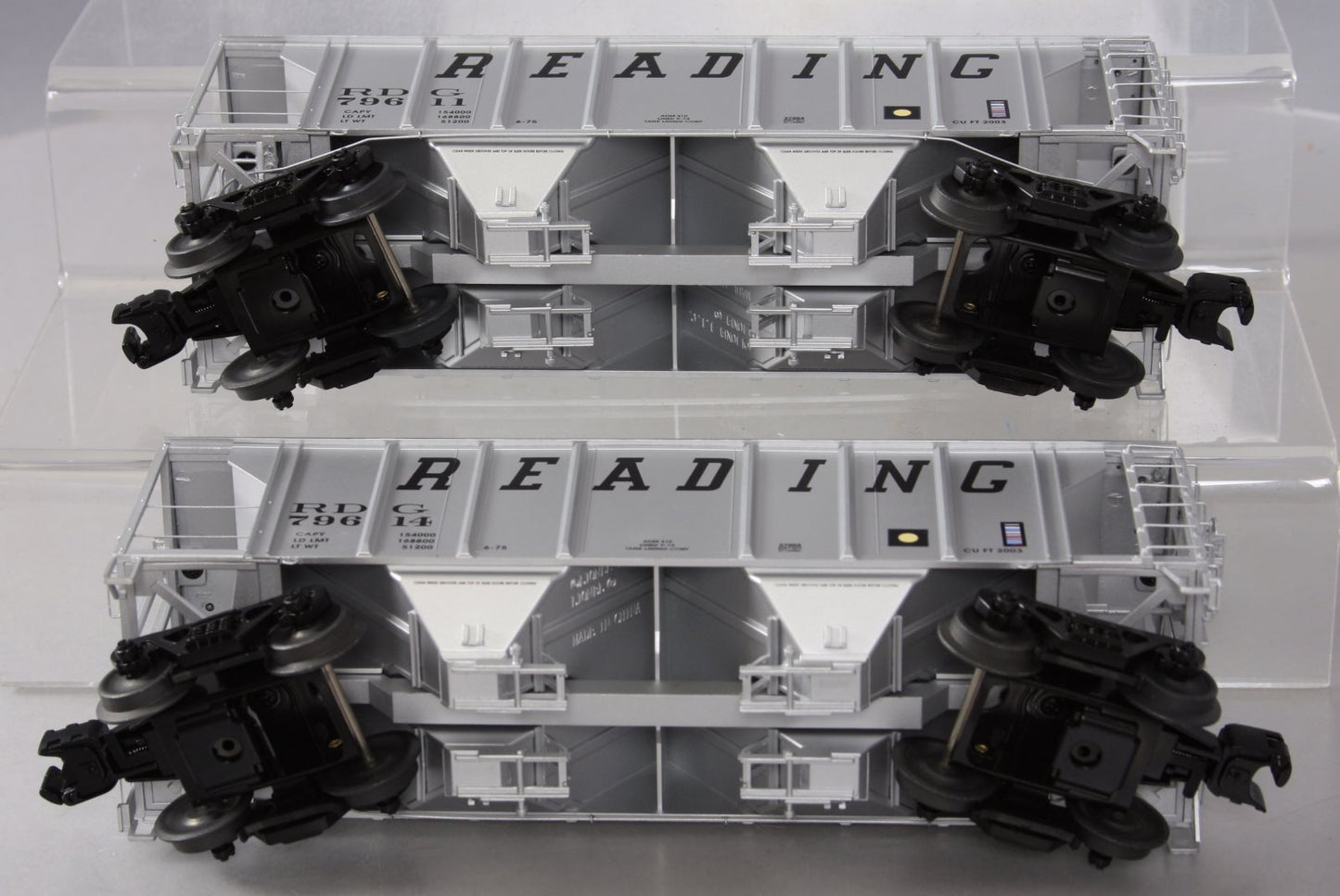 Lionel 6-27953 O Reading PS-2 Hopper (Pack of 2)