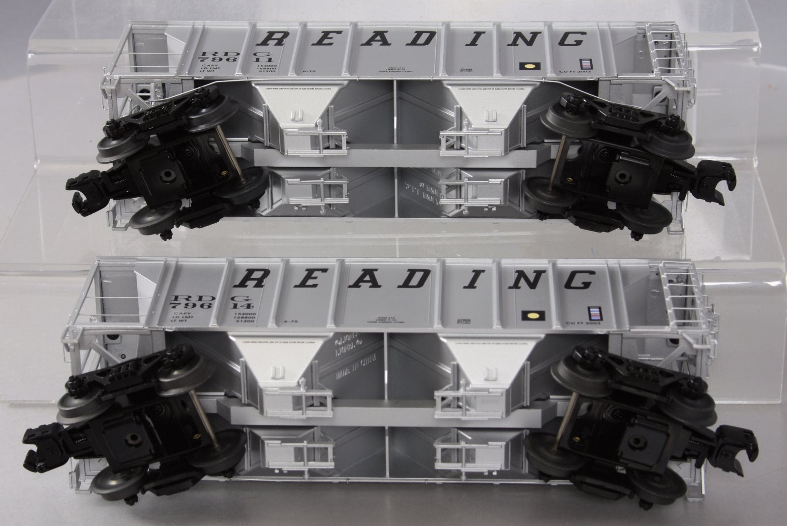 Lionel 6-27953 O Reading PS-2 Hopper (Pack of 2)