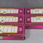 MTH 20-90601 O CSX Corrugated Auto Carrier Set (Set of 6)