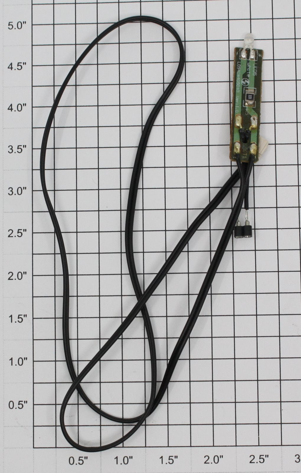 LGB L0940-405040 1-LED PCB Circuit Board with Pigtail & 2-Pin Micro-Plug