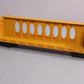 USA Trains R17405 G Union Pacific Center I-Beam Flat Cars (Yellow)