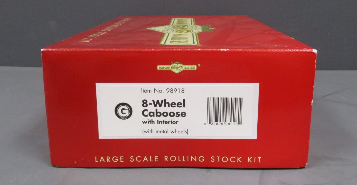 Bachmann 98918 G Scale 8-Wheel Caboose Kit