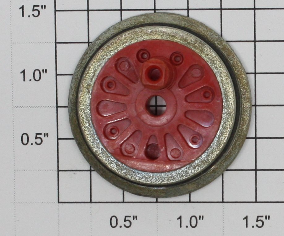 American Flyer XA15A660 Different Engines Red Flanged Pull Driver Wheel