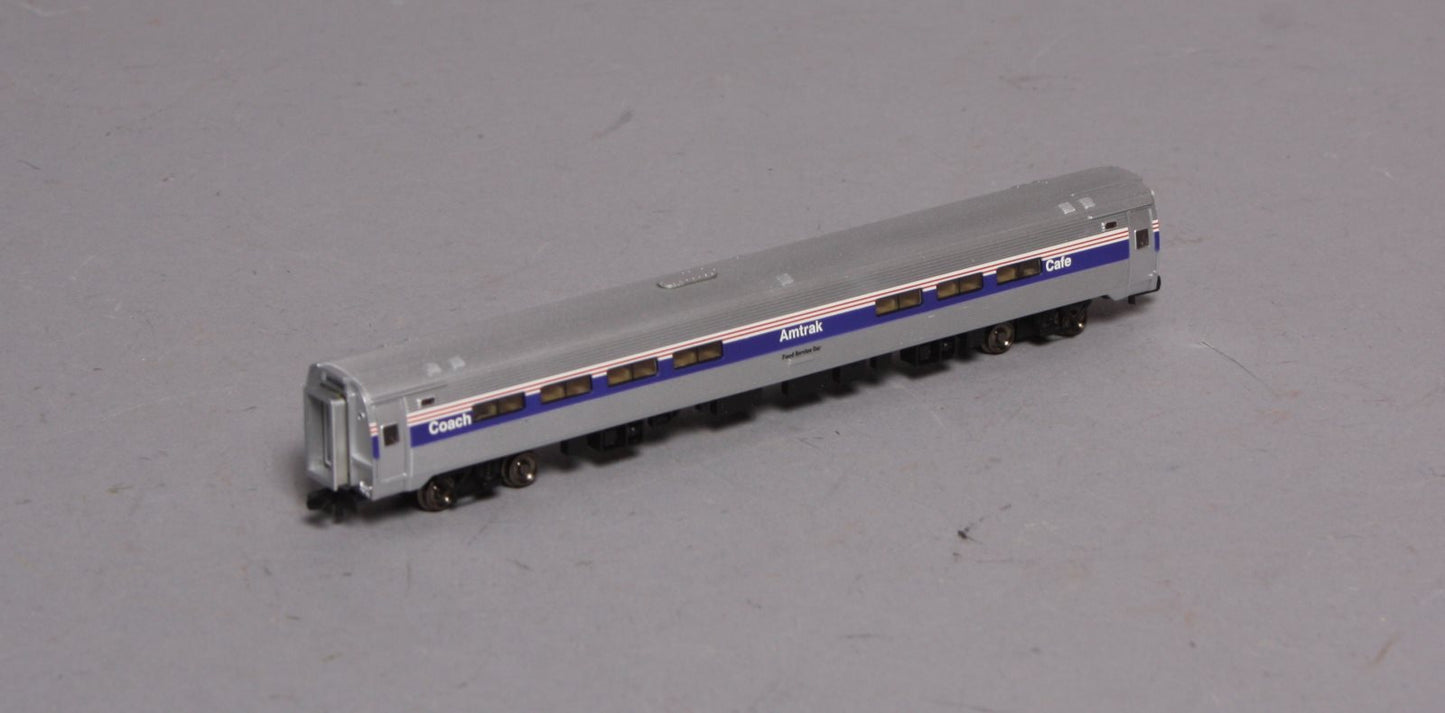 Bachmann 14162 N Amtrak Phase IV 85' Budd Amfleet I Cafe (Diner)