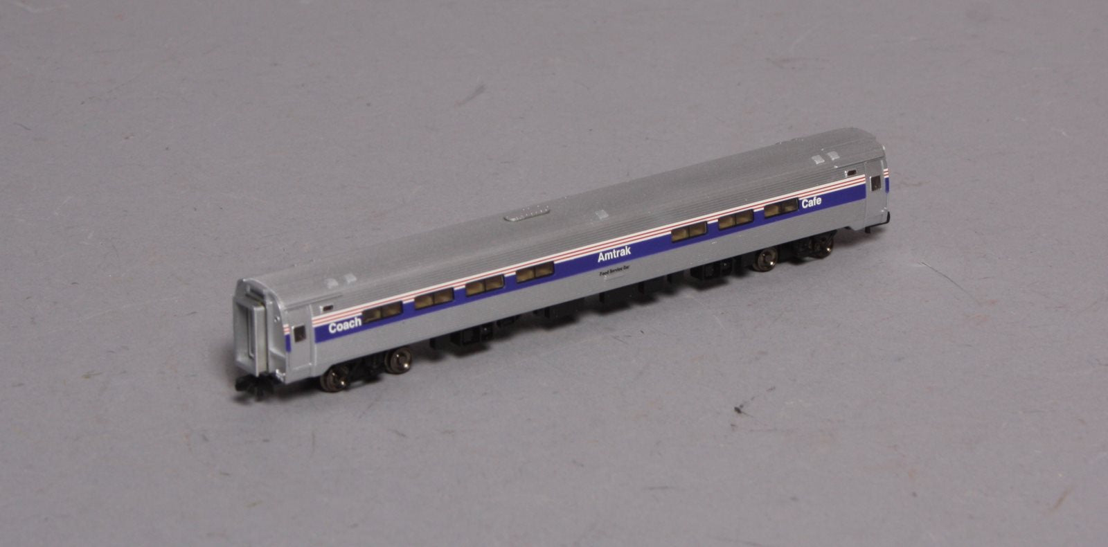 Bachmann 14162 N Amtrak Phase IV 85' Budd Amfleet I Cafe (Diner)