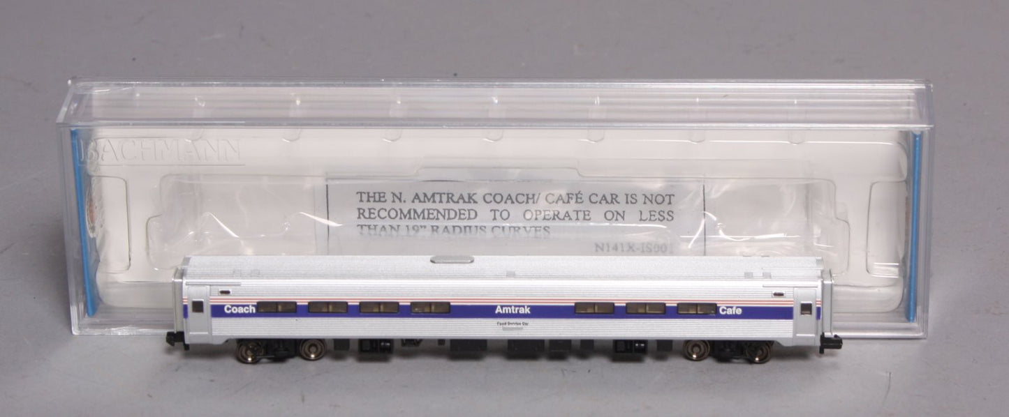Bachmann 14162 N Amtrak Phase IV 85' Budd Amfleet I Cafe (Diner)