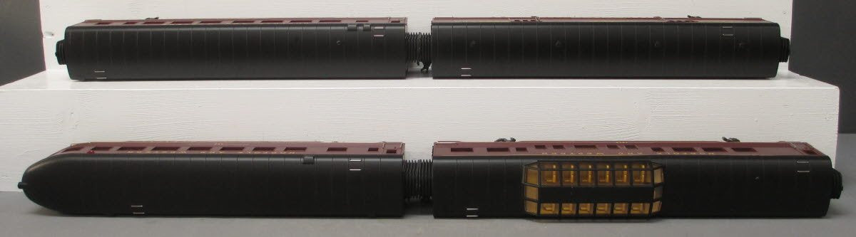 MTH 30-67801 O Norfolk & Western 60' Streamlined ABS Passenger Cars (Set of 4)