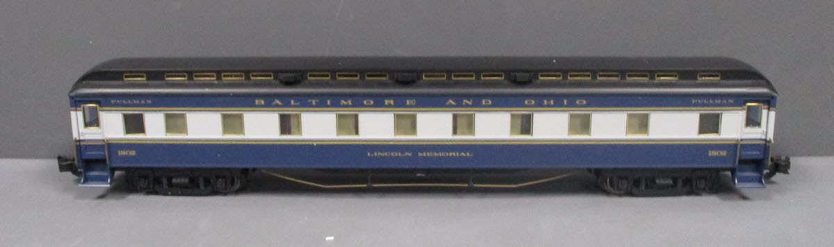 Aristo-Craft 31802 G B & O Pullman Lincoln Memorial Heavyweight Passenger Car