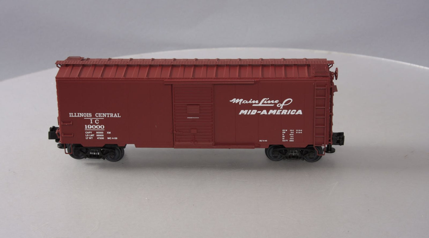 Lionel 6-83572 O Illinois Central Grain Door PS-1 Boxcar #19000