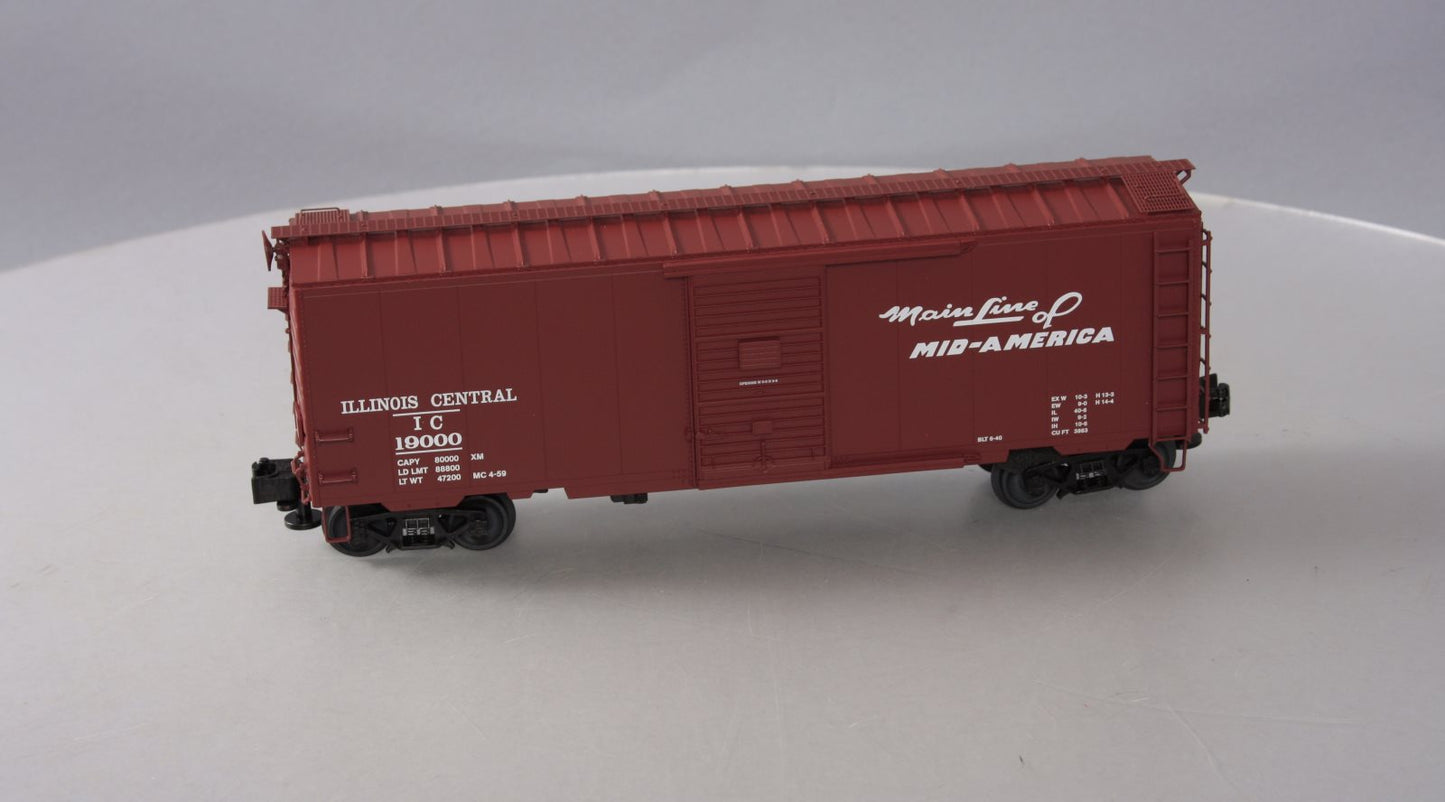 Lionel 6-83572 O Illinois Central Grain Door PS-1 Boxcar #19000