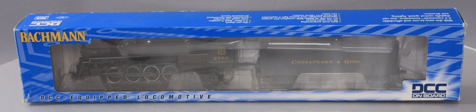 Bachmann 50903 HO Chesapeake & Ohio Kanawha 2-8-4 Berkshire w/DCC #2760