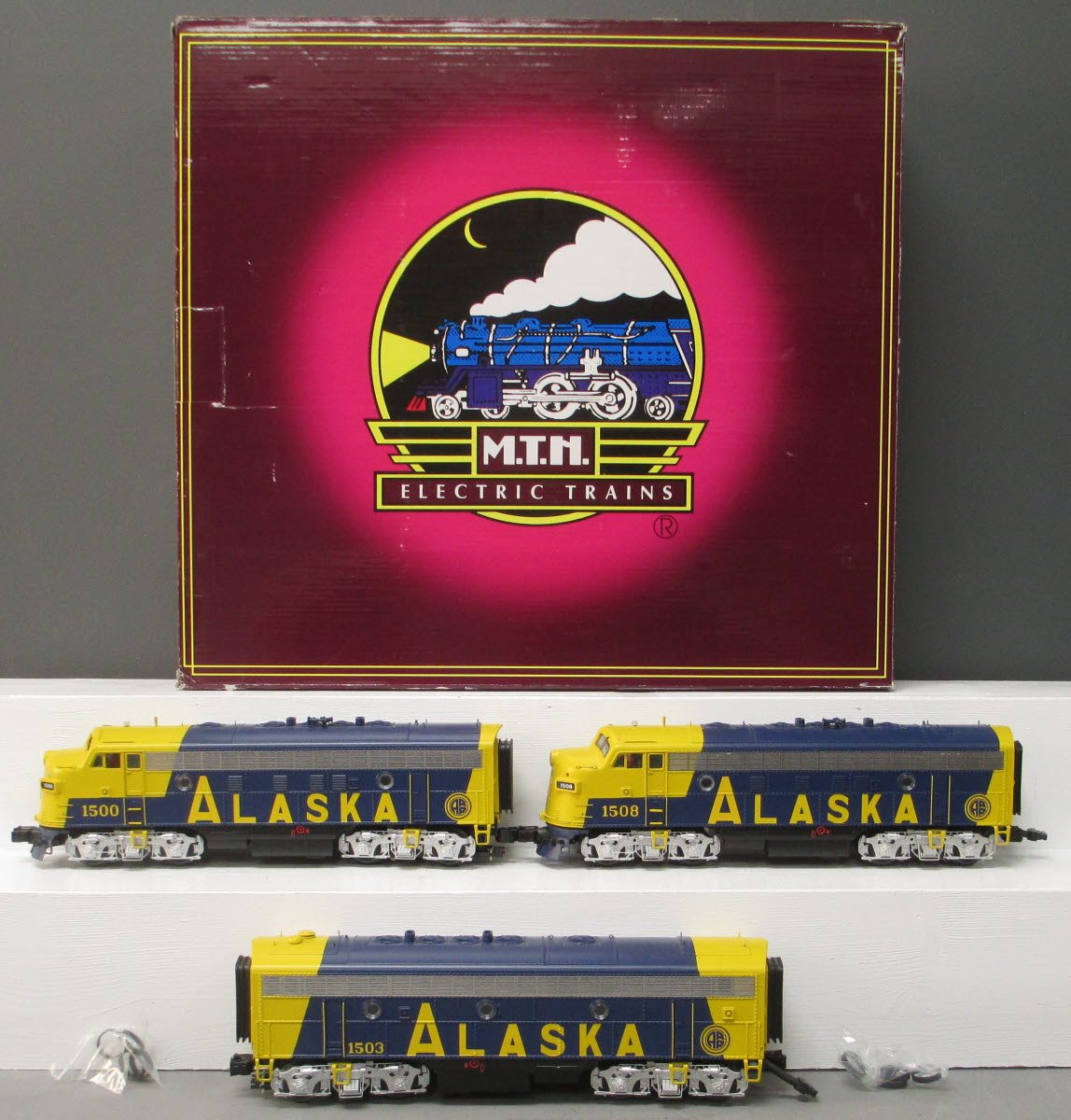 MTH 20-20391-1 Alaska F7 ABA Diesel Engines w/PS 3.0 ##1500/1508/1503