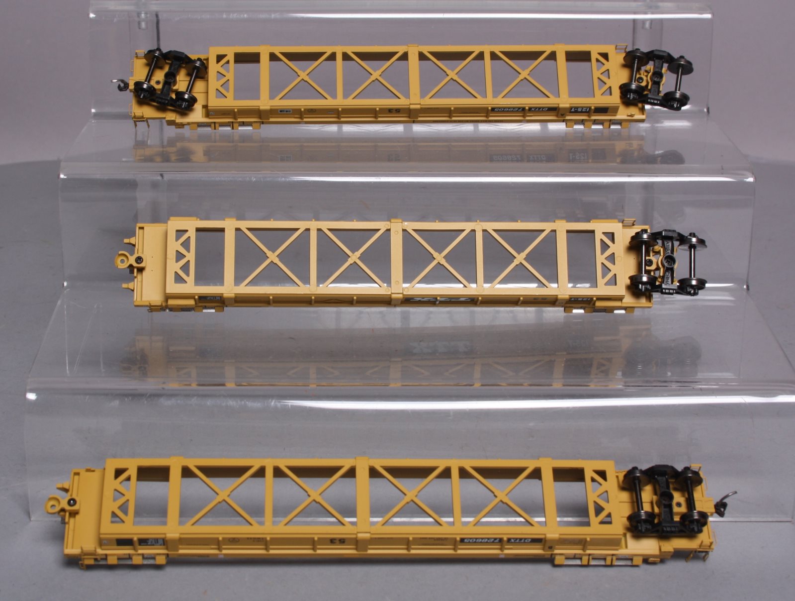 Atlas 20002845 HO TTX Thrall 53' Aticulated Well Car #728605 (Set of 3)