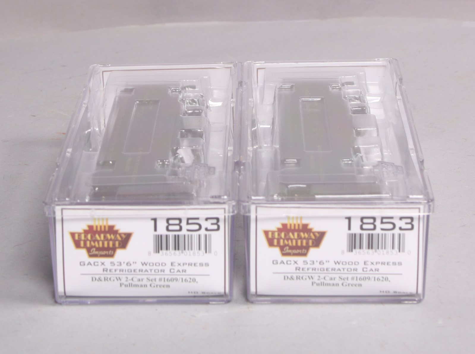 Broadway Limited 1853 HO DRGW GACX 53'6