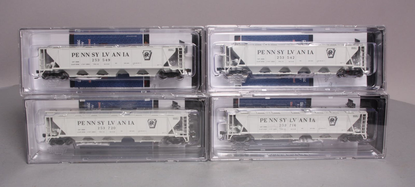 Broadway Limited 1882 HO Pennsylvania Class H32 5-Bay Covered Hopper (Set of 4)