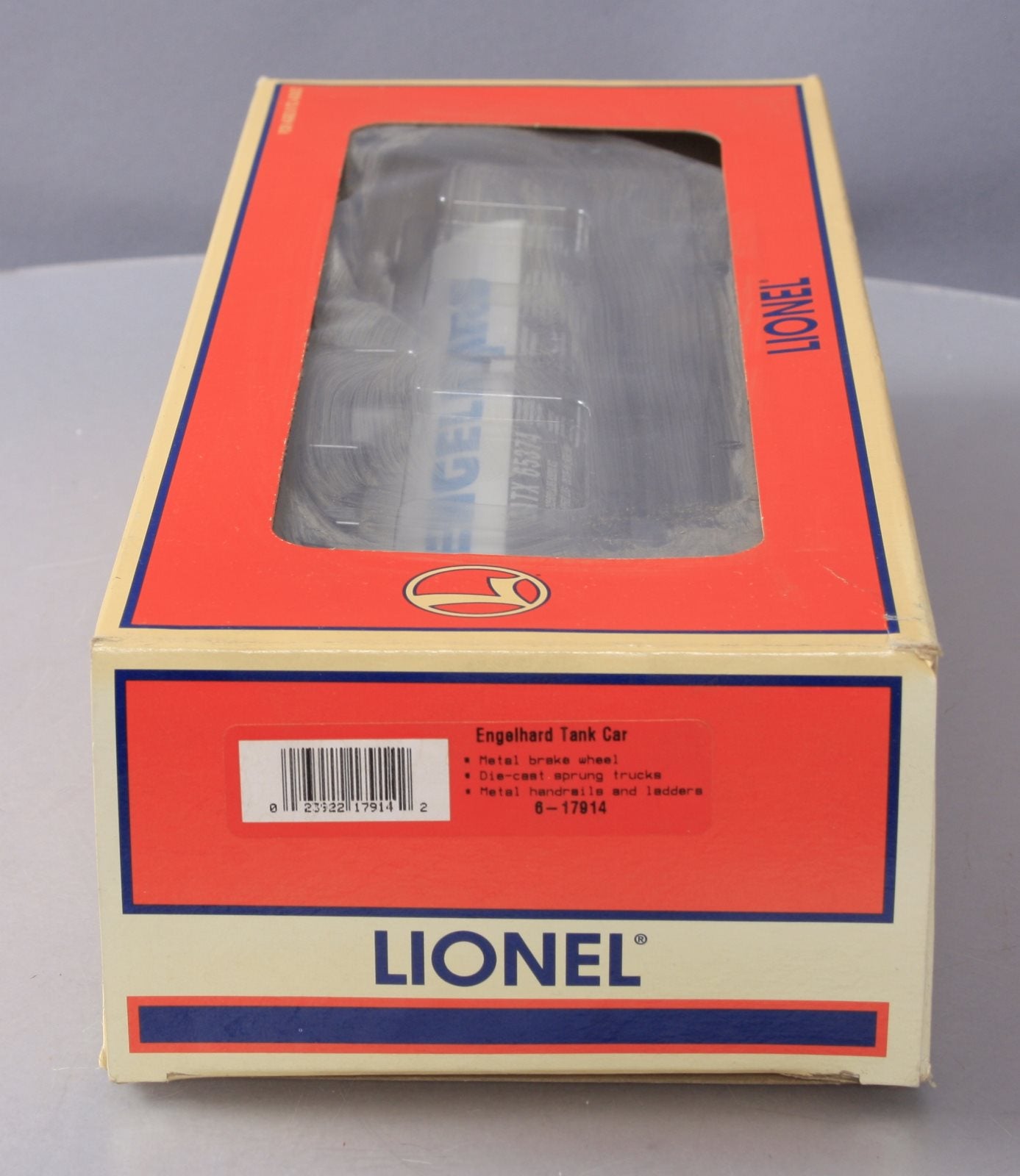 Lionel 6-17914 O Gauge Engelhard Unibody Tank Car #65374