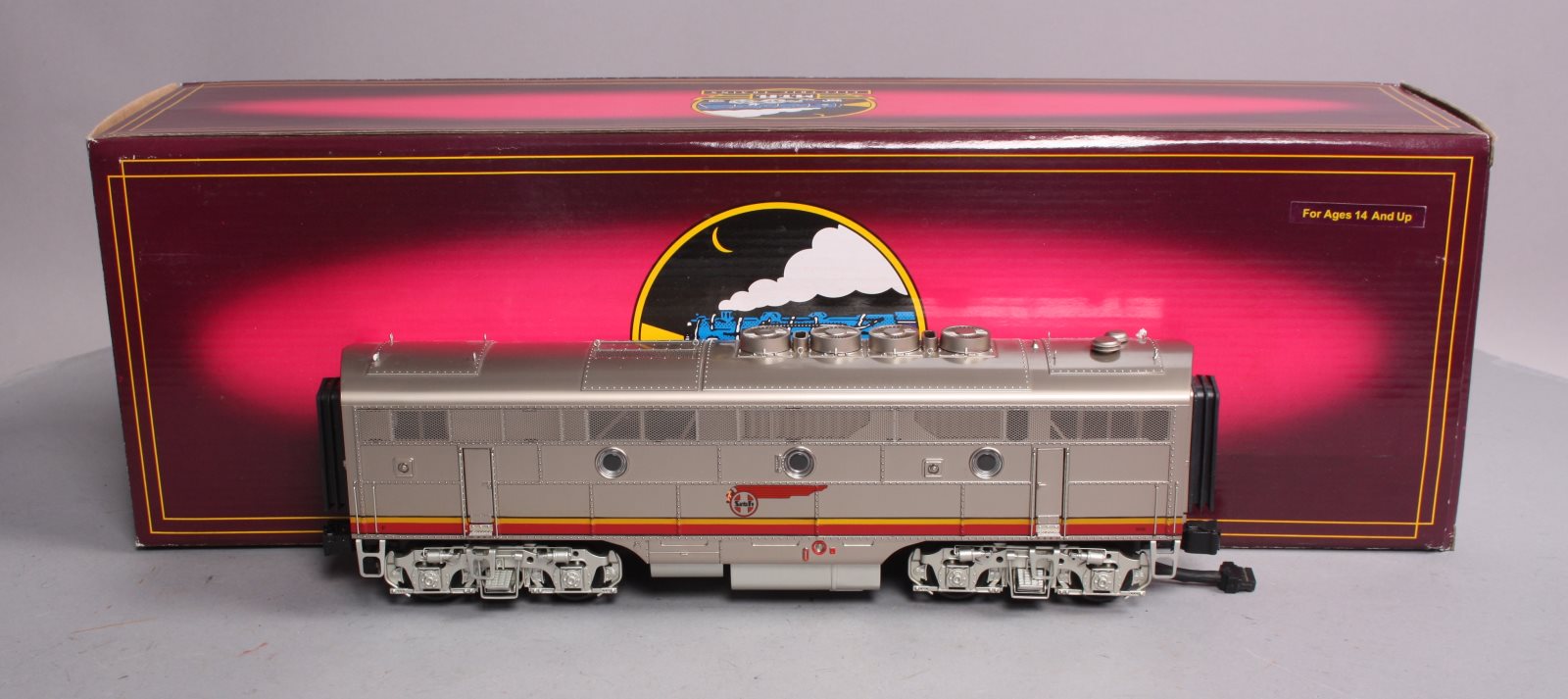 MTH 20-2923-3 Santa Fe F-3 B-Unit Non-Powered Diesel Engine #16B